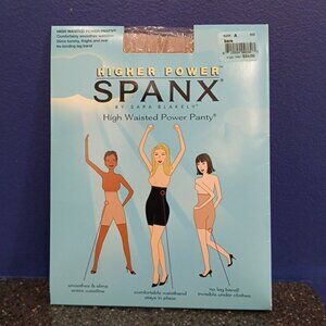 NEW Spanx Higher Power High Waisted Power Panty Size A Bare